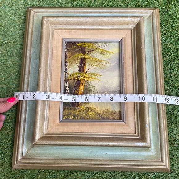 Vintage Nature Painting Signed Cantrell - Picture 15 of 17